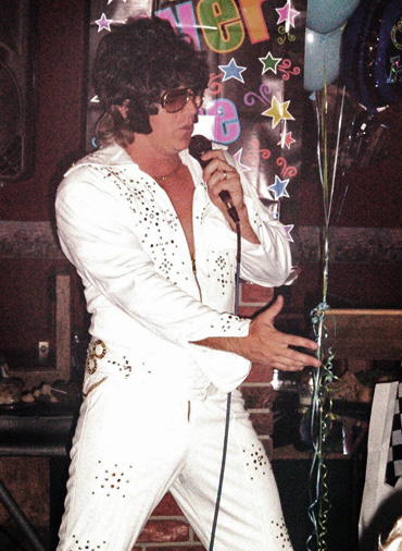 brown sounds dj, elvis impersonator